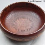 NJOY WOODEN BREAD CASE BOWL 1'S