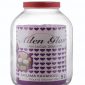 ADEN GLASS ROUND KITCHEN JAR 6X1'S 5 L