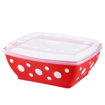 URVE UR-3298 SPOTTY RECTANGULA BOWL LIDS 24X1'S 3L