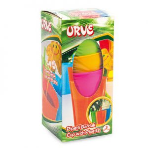 URVE UR-3018 CUP WITH PIPET 48X1'S 3PCS