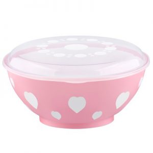URVE UR-3296 HEARTS ROUND BOWL LIDS 24X1'S 3L