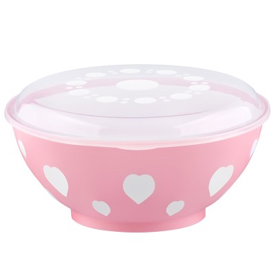 URVE UR-3296 HEARTS ROUND BOWL LIDS 24X1'S 3L