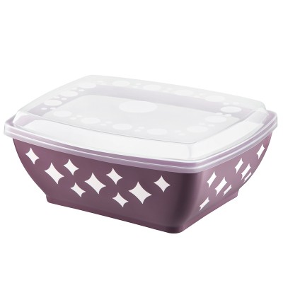 URVE UR-3294 STAR RECTANGULAR BOWL LIDS 24X1'S