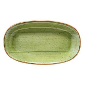 BONNA THERAPY GOURMET OVAL PLATE 15X8.5CM 12PCS