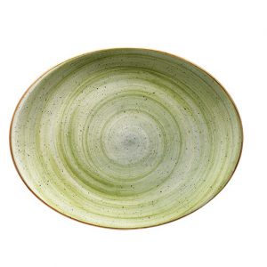 BONNA THERAPY MOOVE OVAL PLATE 25CM 12PCS