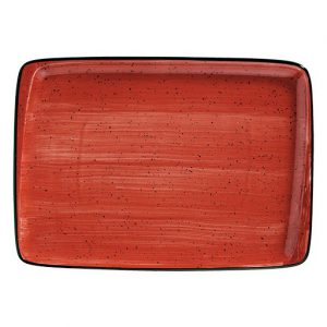 BONNA PASSION MOOVE RECTANGLE PLATE 23X16CM 6PCS