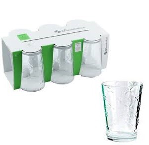 PASABAHCE52056 WATER GLASS YONCA 1SET6PCS 200CC