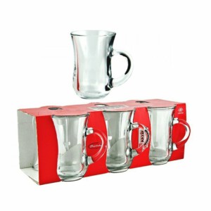 PASABAHCE55411 TEA GLASS KEYIF 1SET6PCS 145CC