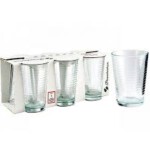 PASABAHCE52752 WATER GLASS DORO 1SET6PCS 200CC