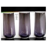 PASABAHCE420015-3 WATER LILA ALLEGRA 1SET3PCS470CC 1