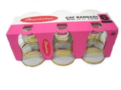 PASABAHCE42191 YALDIZ TEA CIHANGIR 1SET6PCS 95CC