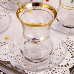 PASABAHCE62511 YALDIZ TEA AIDA1SET6PCS 160CC 1