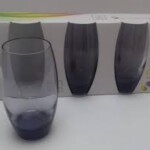 PASABAHCE41020 WATER LILA BARREL 1SET3PCS 500CC