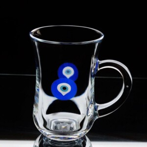 PASABAHCE55411 NAZAR TEA KEYIF 1SET6PCS 140CC