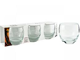 PASABAHCE41010 WHISKEY BARREL 1SET3PCS 340CC