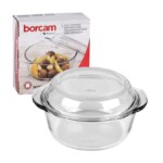 BORCAM59023 ROUND COOKER WITH COVER 1450CC