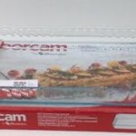 BORCAM59204 RECTANGLE TRAY 400X270MM 3800CC