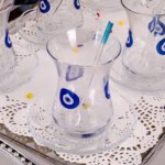 PASABAHCE62511 NAZAR TEA AIDA 1SET6PCS 160CC