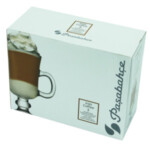 PASABAHCE55141-2 COFFEE GLASS IRISH 1SET2PCS 229CC