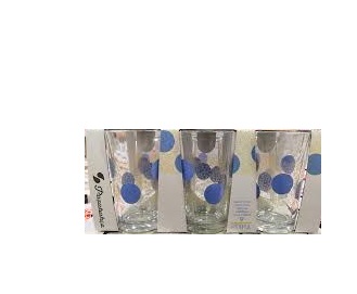 PASABAHCE52291 382 WATERGLASS TELKARI1SET6PCS100CC