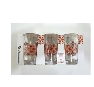 PASABAHCE52291 405 WATERGLASS ENDULUS1SET6PCS100CC