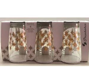 PASABAHCE52291 470 WATERGLASS STAR 1SET6PCS100CC