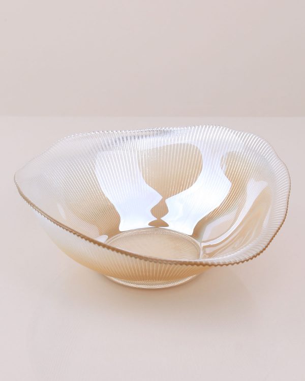 GLASSCOM MUSSEL MIDYE ORCHARDS AMBER 30CM