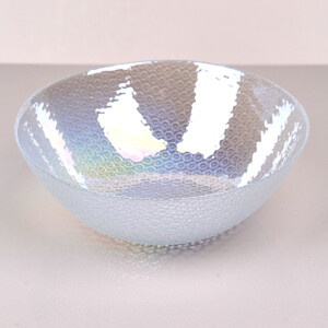 GLASSCOM 15039 EMSERALDA SQUARE BOWL 25CM