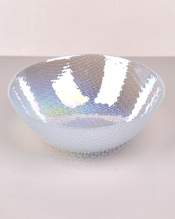 GLASSCOM 15039 EMSERALDA SQUARE BOWL 25CM