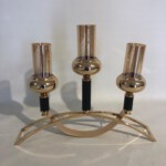 NJOY NO:6DCSMD DECO CANDLESTICK BLACK TRIPLE