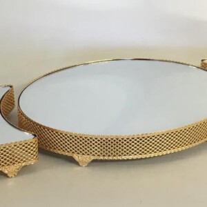 NJOY J0022S PATTERN JARDINYER GOLD 84CM