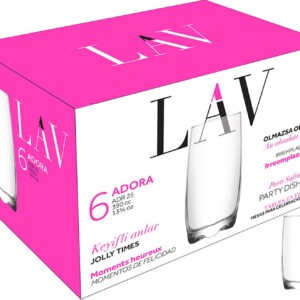 LAV ADR25 WATER ADORA 1SET6PCS 390CC