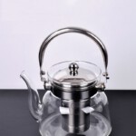 PACI400715 TEAPOT GLASS 900ML