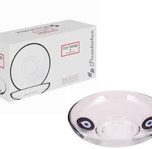 PASABAHCE54201 NAZAR TEA PLATE 1SET6PCS