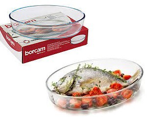 BORCAM59064 OVAL TRAY 2360CC
