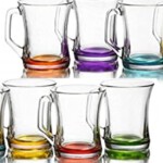 LAV 3ZPL404AX GLAS COLOUR MUG ZEN 1SET3PCS 225CC