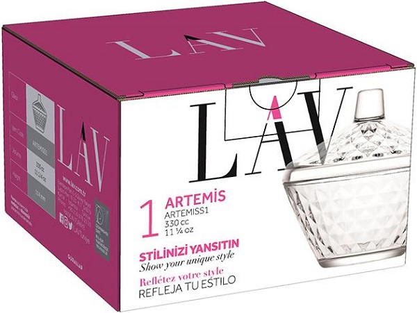 LAV ARTEMISS1 SERVICE BOWL COVER ARTEMIS 330CC