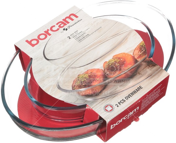BORCAM159033 OVAL TRAY SET 1SET2PCS 3200X1550CC