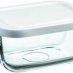 PASABAHCE53733 WHITE STORAGE BOWL 420CC