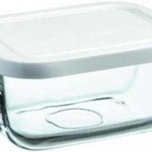PASABAHCE53733 WHITE STORAGE BOWL 420CC