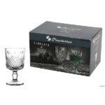 PASABAHCE51718 WATER&SHOT TIMELESS 1SET6PCS 60CC