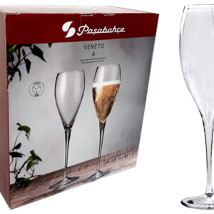 PASABAHCE440357 CHAMPAGNE VENETO 1SET6PCS 225CC