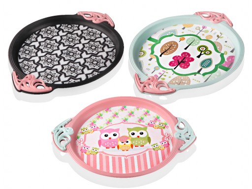 NZM N-355 TRAY ANADOLU YUVARLAK 1PCS