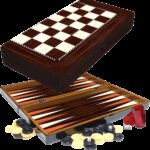 NJOY YG200-7-A TAVLA BACKGAMMON BUYUK 48X24X6.5CM