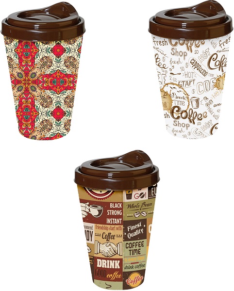 GONDOL G670 GCUPS CUP WITH LID 400ML