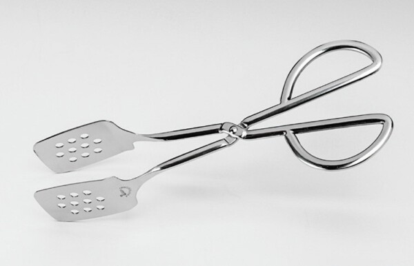 NJOY A650Z STEEL SCISSOR PERFORATED TONGS 26CM