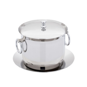 NJOY A46002N ICEBUCKET WITHPLATE 1SET3PCS 10X13CM