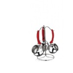 SAFINOX BELLA RED KULP COFFEE POT SET 1SET4PCS 1