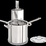 NJOY 36313623K FOUR PASTA STARINER 22X36CM 22.4L