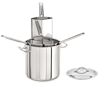 NJOY 36313623K FOUR PASTA STARINER 22X36CM 22.4L